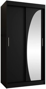 Гардероб Wika 100 плъзгащ-Черно