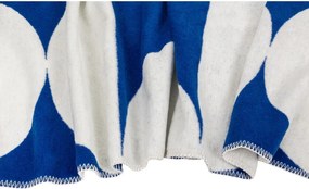 Синьо /кремаво одеяло 150x200 cm Tul – noo.ma