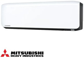 Инверторен климатик Mitsubishi Heavy Industries SRK20ZS-WFB + SRC20ZS-W, 7000 BTU, 17 м2, A+++, Wi-Fi, R-32, Антиалерген система, Бял/черен