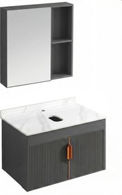 Комплект мебели за баня с плот Modo 60cm Grey