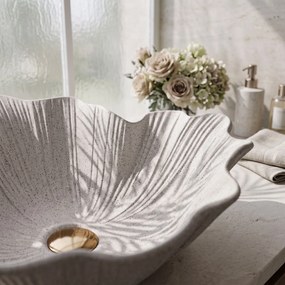 Умивалник за плот Rea Flower Beige