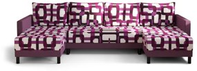Разтегателен диван в П-образна форма REGON, 290x90x140, damir 2/rainbow 9