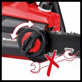 Акумулаторен верижен трион без батерии и зарядно устройство Einhell GP-LC 36/40 Li BL - Solo Power X-Change, 36 V, 38 см, 3.8" (4600050)