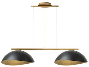 Полилей SOLAR 2xE27/60W/230V златист на кабел