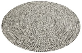 Сив/бежов кръгъл външен килим ø 200 cm - NORTHRUGS