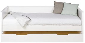 Бяло чекмедже за легло, 200 × 90 cm Nikki - WOOOD