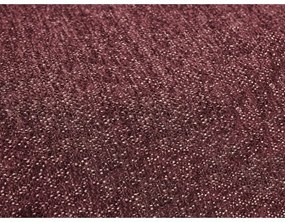 Бордо шенилов сгъваем/с място за съхранение ъглов диван (ляв ъгъл/U форма) Everest – Bobochic Paris