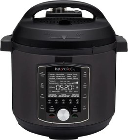 Разопакован: Мултикукър Instant Pot PRO 6 112016701, 1200W, 5.7 л, 28 програми, 11 Системи за безопасност, Черен