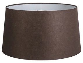 Абажур от лен кафяв 45/25