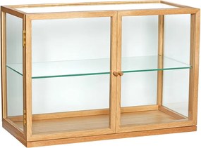 Витрина от декор от дъб в естествен цвят 60x42x32 cm Poetic – Hübsch