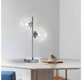 ONLI - Настолна лампа KIMBERLY 2xG9/6W/230V 40 см лъскав хром