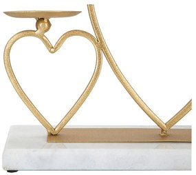 Свещник в златно и бяло - Mauro Ferretti