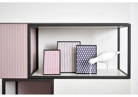 Черна метална стояща/висяща рамка 11x16 cm Sweet Memory – Zilverstad