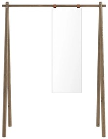 Кафяв дървен шкаф за дрехи от бор Hongi - Karup Design