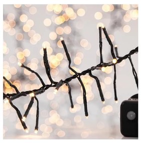 LED външна коледна гирлянда CLUSTER 588xLED/8 функции 8,5 m IP44 топло бяло