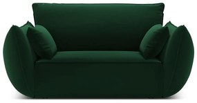 Тъмнозелено кадифено кресло Vanda – Mazzini Sofas