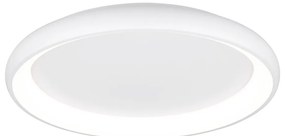 Бяло LED затъмняващо се осветително тяло за таван Cardona – Trio