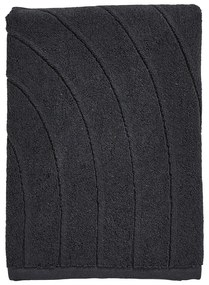 Черна памучна хавлиена кърпа от тери 70x140 cm Time – Zone