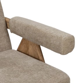 Бежов шенилов диван 134 cm Rest – Ixia