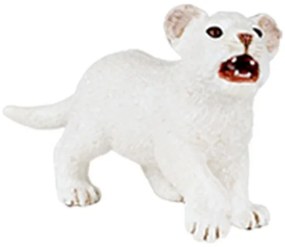 Papo - Фигурка бяло бебе лъв 50076