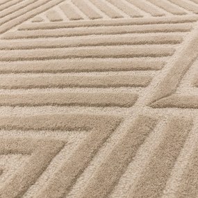 Светлокафяв вълнен килим 160x230 cm Hague - Asiatic Carpets