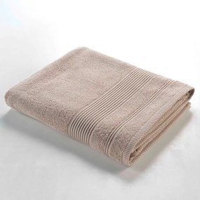 Бежова памучна хавлиена кърпа от тери 90x150 cm Tendresse – douceur d'intérieur