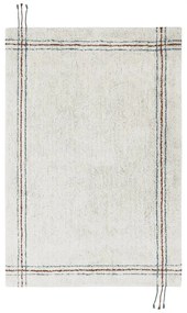 Кремав ръчно изработен памучен килим подходящ за пране 90x130 cm Cuisine Natural – Lorena Canals