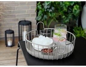 Телена метална кошница ø 38x18 cm Inu – Zone