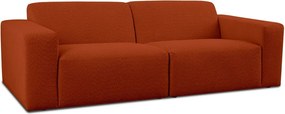 Диван от букле в тухлен цвят 228 cm Roxy – Scandic