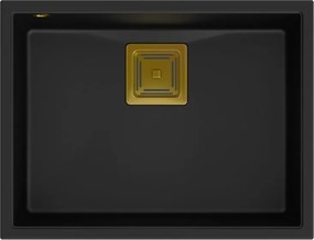 гранитна мивка DAVID 50 Black