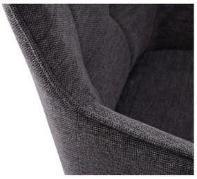 Тъмносив трапезен стол Nolan – Unique Furniture