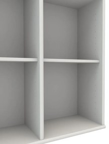 Бяла стена за книги Mistral 025 - Hammel Furniture