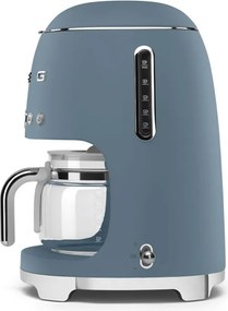 Кафемашина Smeg DCF02SBMEU, 1050 W, 1.4 л, Кана 1.25 л, До 10 чаши, Система против кипене, Буреносно синьо