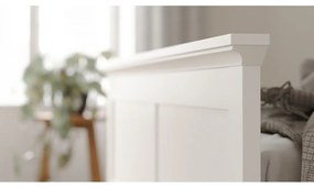 Бяло двойно легло 140x200 cm Paris – Tvilum