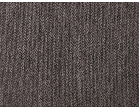 Тъмносиво двойно тапицирано легло с място за съхранение с включена подматрачна рамка 180x200 cm Garance – Bobochic Paris