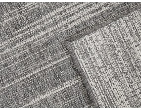 Сив външен килим 150x80 cm Gemini - Elle Decoration