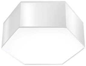 Sollux SL.1056 - Лампа SUNDE 2xE27/60W/230V 11,5 cм бяла