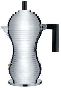 Alessi - Кафеварка Pulcina 6 чаши черно - MDL02/6B