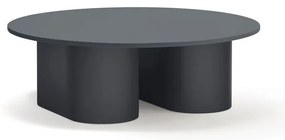 Антрацитна масичка за кафе 110x111 cm Totem – Teulat