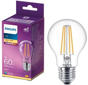 LED Крушка VINTAGE Philips A60 E27/7W/230V 2700K