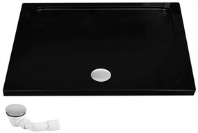 Душ кабина Rea Fargo Black matte 100x80