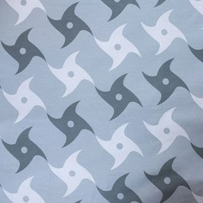Единично памучно детско спално бельо 140x200 cm Naruto "Grey" – Jerry Fabrics