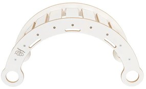 Бяла/бежова люлка от масивен бор 39x75x38 cm Montessori – Meowbaby