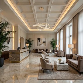 ВИСЯЩА ТАВАННА ЛАМПА G153-CP GOLD