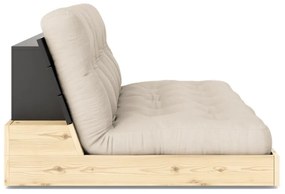 Бежов разтегателен диван 196 cm Base – Karup Design