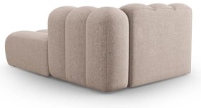 Бежова лежанка (десен ъгъл) Lupine – Micadoni Home