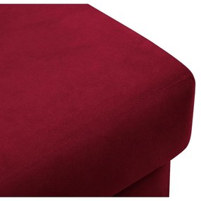 Червена кадифена табуретка Kyoto – Cosmopolitan Design