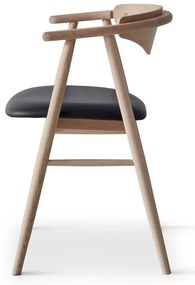 Трапезен стол от естествена кожа Traditional - Hammel Furniture