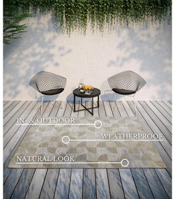 Външен килим в естествен цвят 115x170 cm Margaretha – Villeroy&amp;Boch