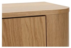 Шкафче от декор от дъб в естествен цвят 100x133x40 cm Padoc – MOME